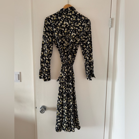 Mango Yellow Flower Dress - Picture 3 of 5